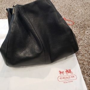 Coach black handbag